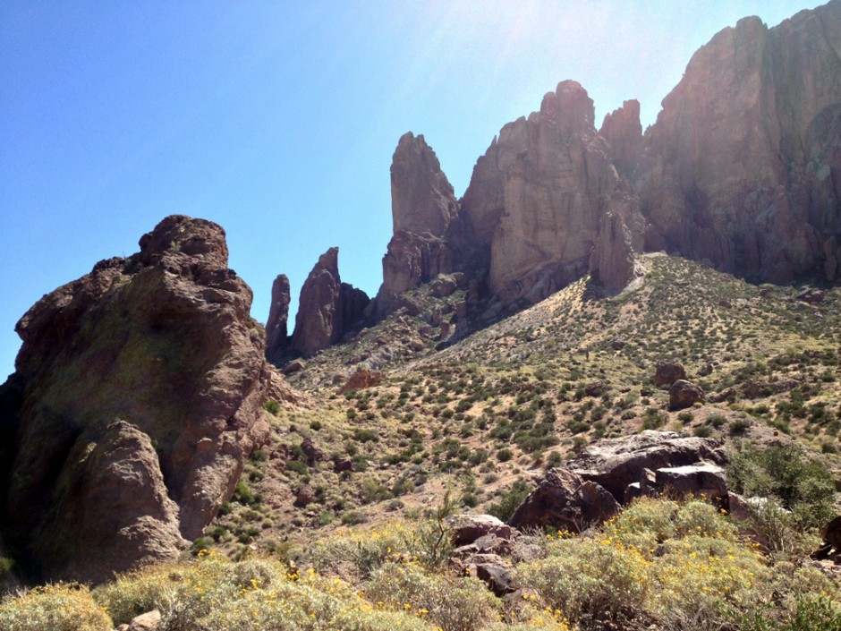 Hiking at Lost Dutchman State Park - Top Places to See in Arizona